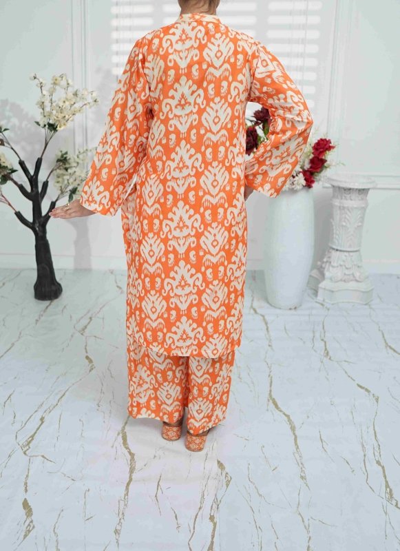 Amber Ikat 2 piece Unstitched